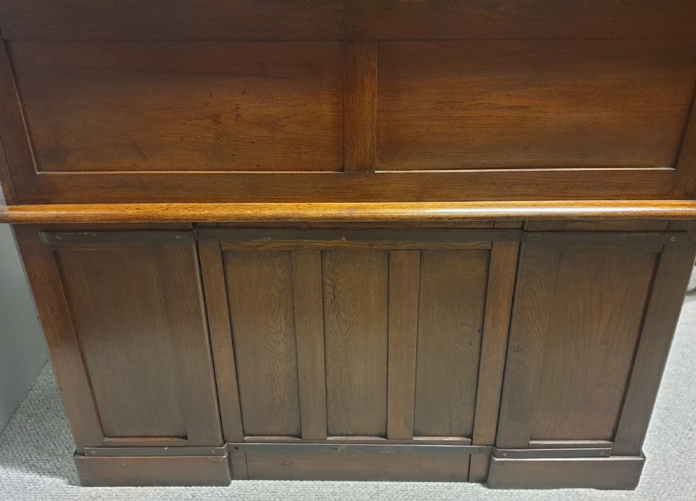 Good English Oak Roll Top Desk View IX