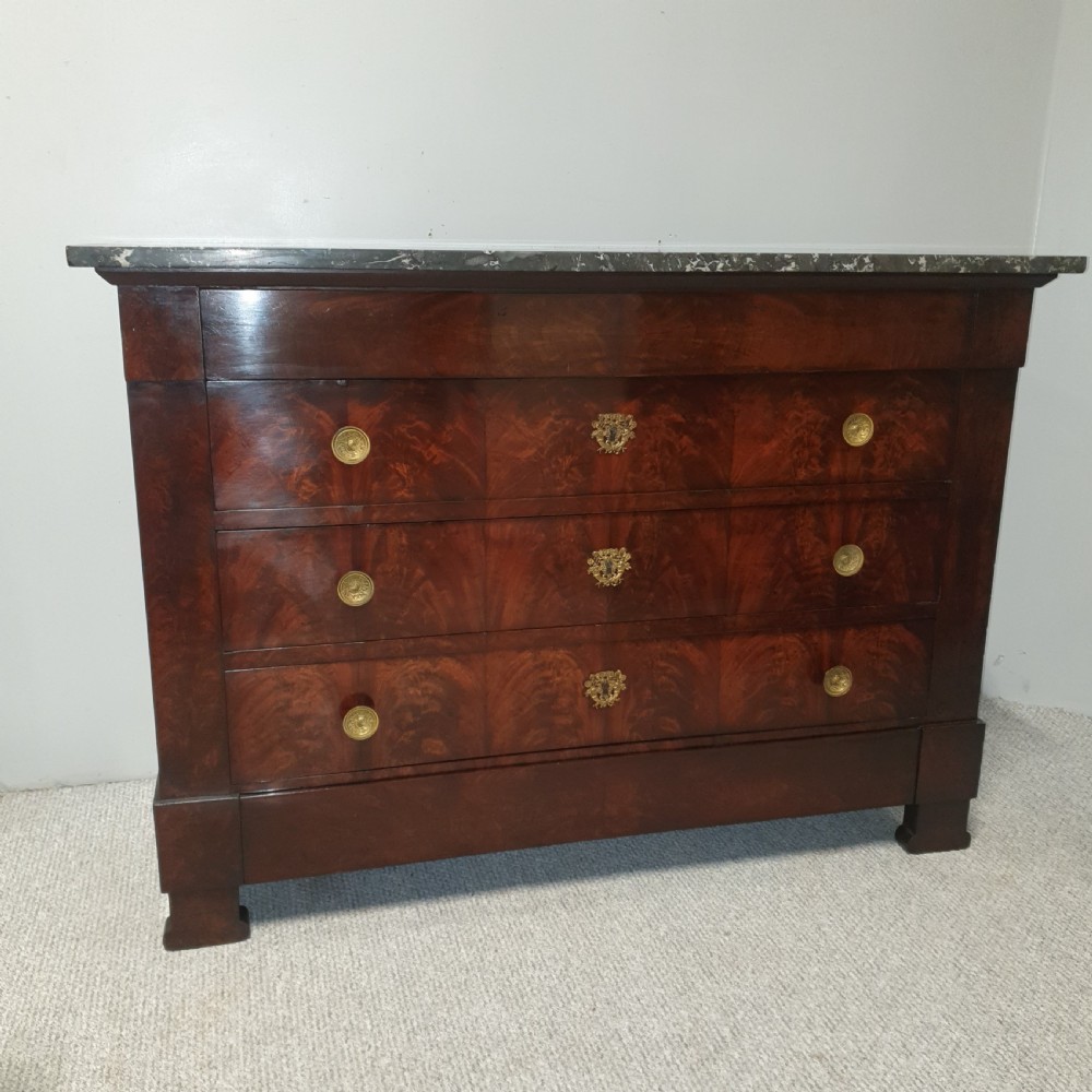 French Empire Commode Chest of Drawers View II