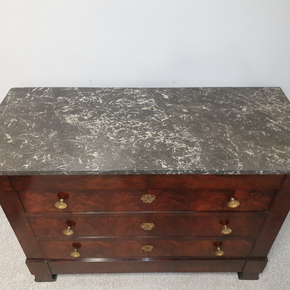 French Empire Commode Chest of Drawers View III