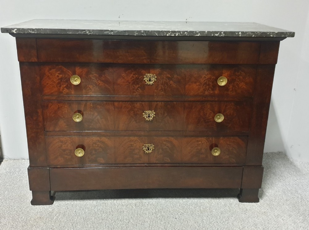 French Empire Commode Chest of Drawers View IX