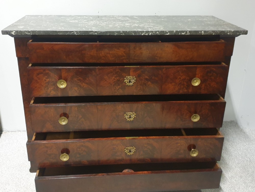 French Empire Commode Chest of Drawers View XIV