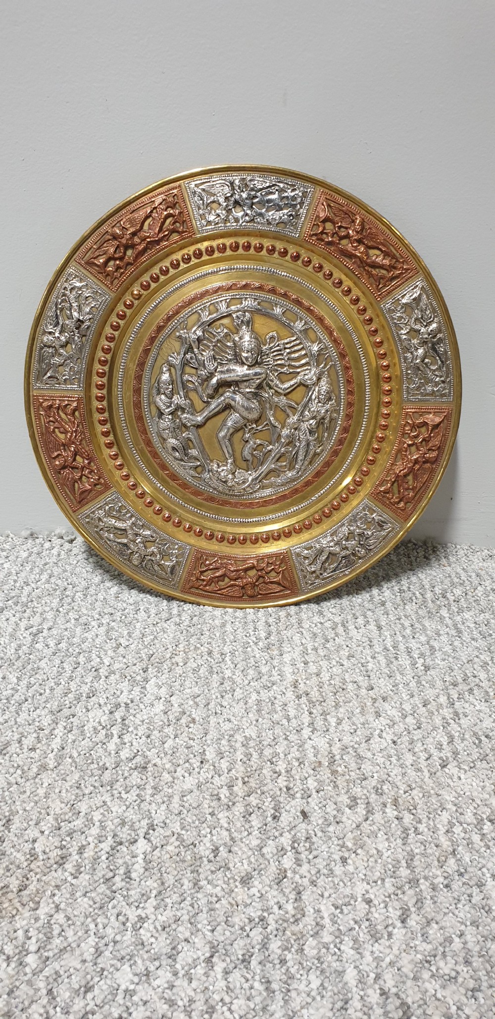 Beautiful Brass Plate