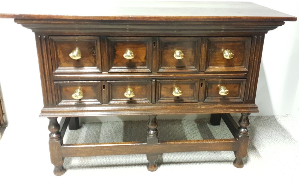 Good Period Oak Chest of Drawers Server View II