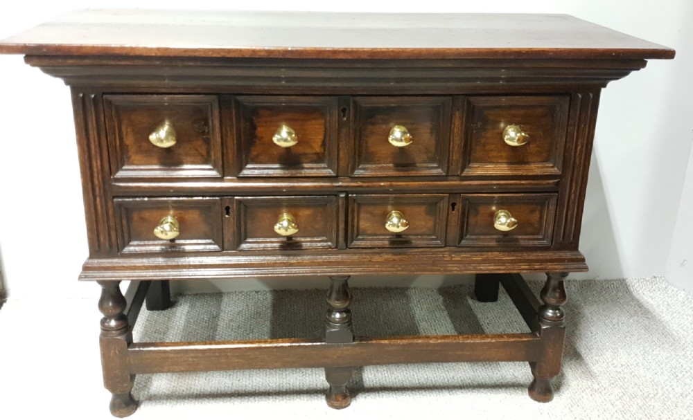 Good Period Oak Chest of Drawers Server View XII