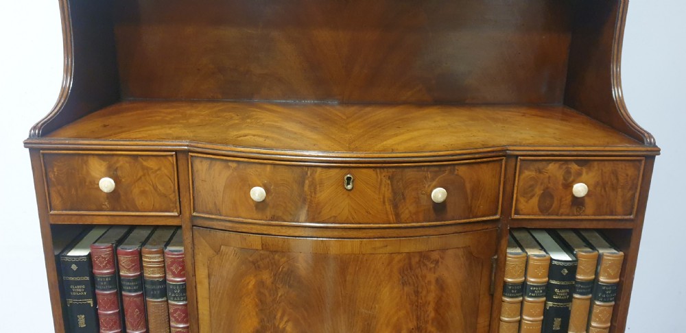 Superb Mahogany Bookcase Cabinet View VIII