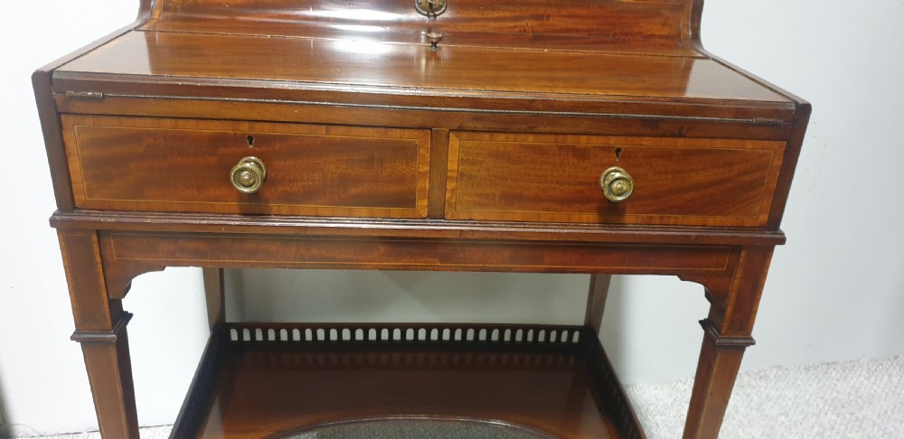 Pretty Mahogany Ladies Desk View II