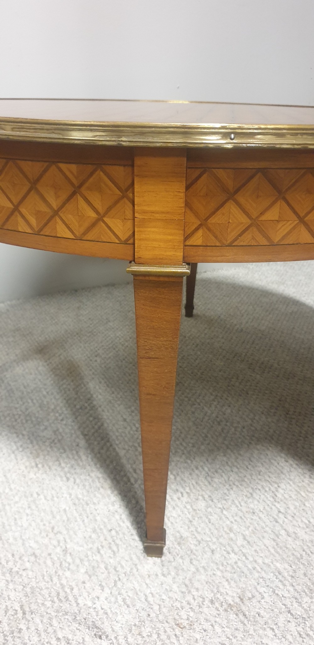 Superb French Marquetry Coffee Table View II