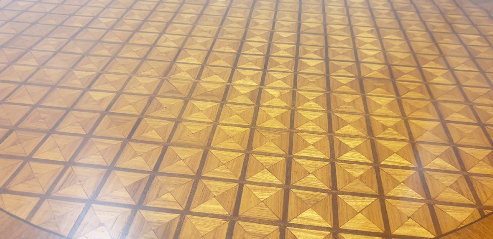Superb French Marquetry Coffee Table View VI