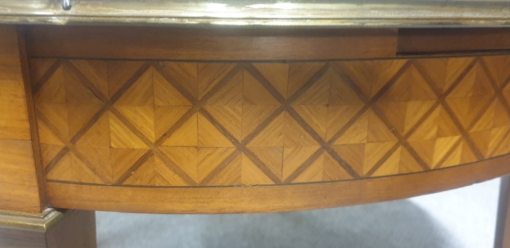 Superb French Marquetry Coffee Table View VII