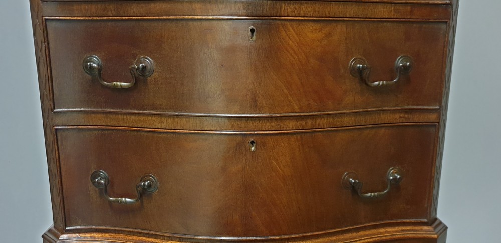Mahogany Chest on Chest of Small Proportions View IV