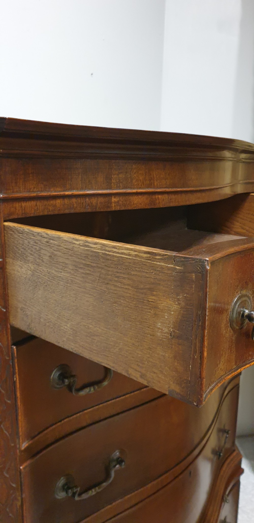 Mahogany Chest on Chest of Small Proportions View VII