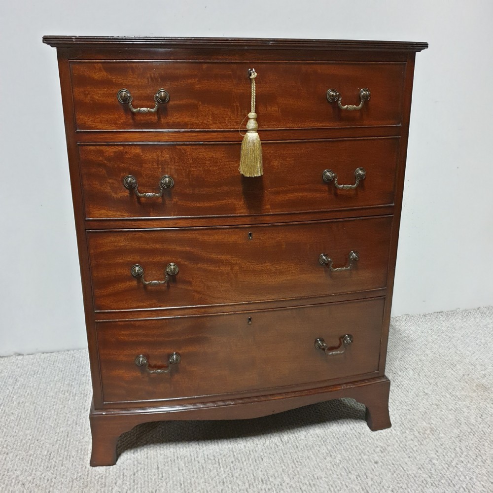 Small Edwardian Mahogany Chest of Drawers View II