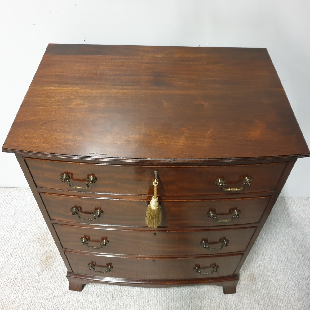 Small Edwardian Mahogany Chest of Drawers View III