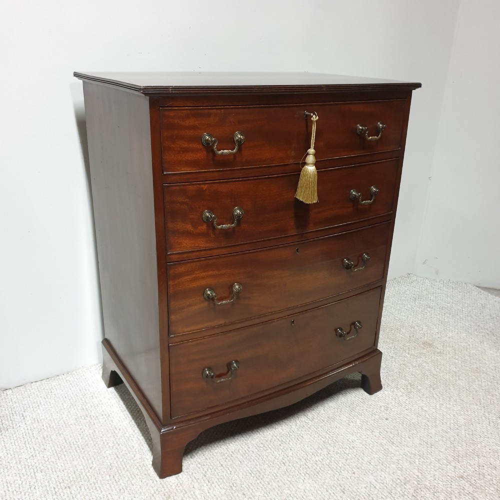Small Edwardian Mahogany Chest of Drawers