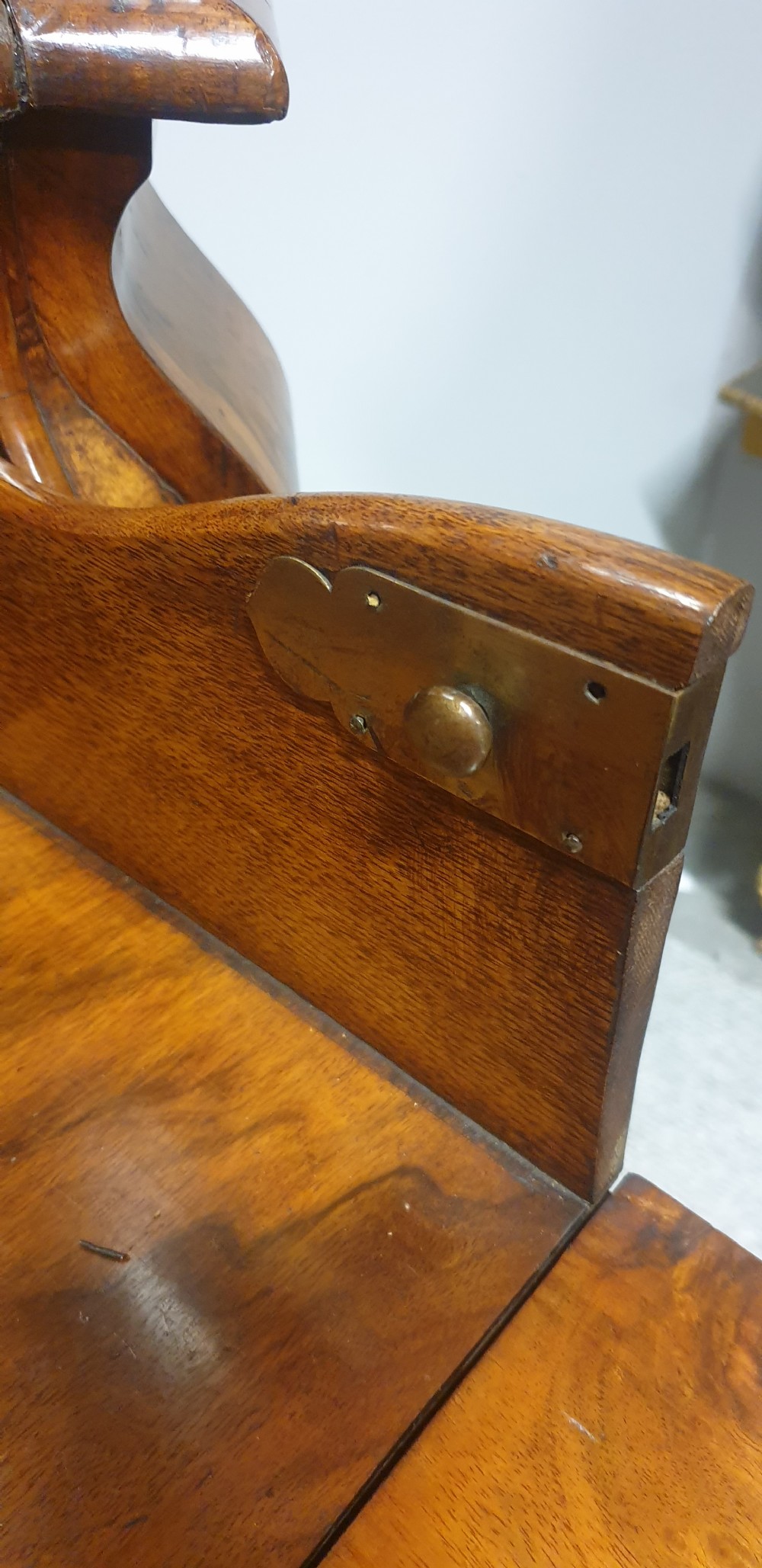 C18th Burr Walnut Secretaire View XXI