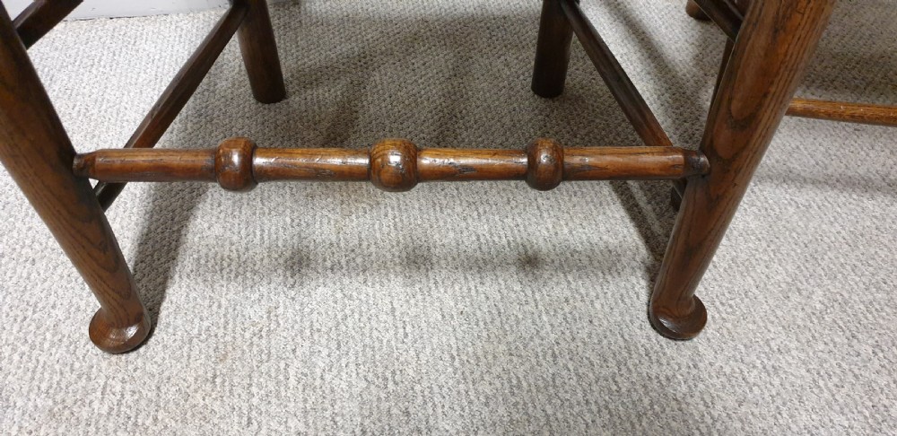 Super Set Six Rush Seat Dining Chairs View VI