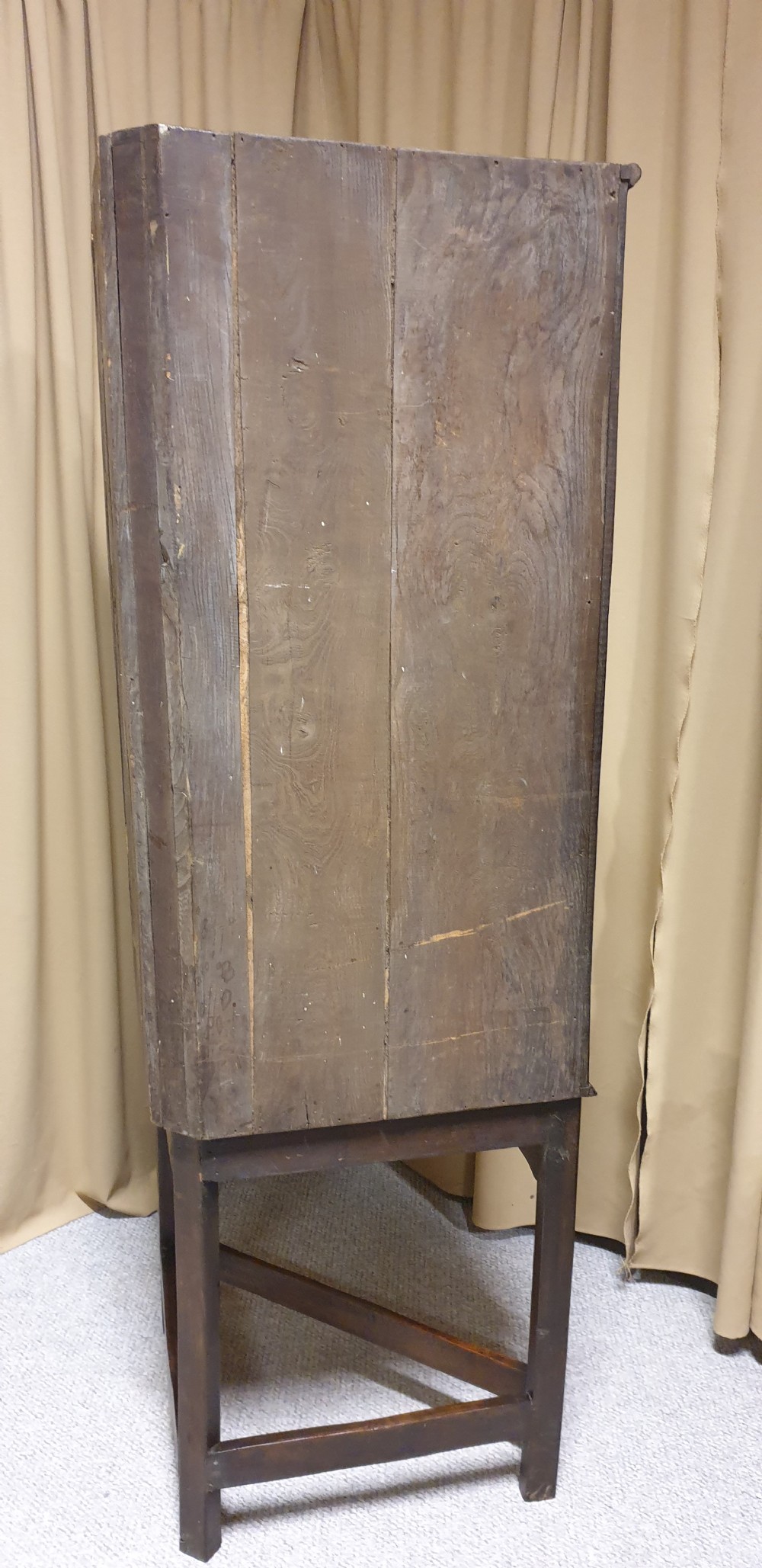 Good Oak Corner Cabinet on Stand View XI