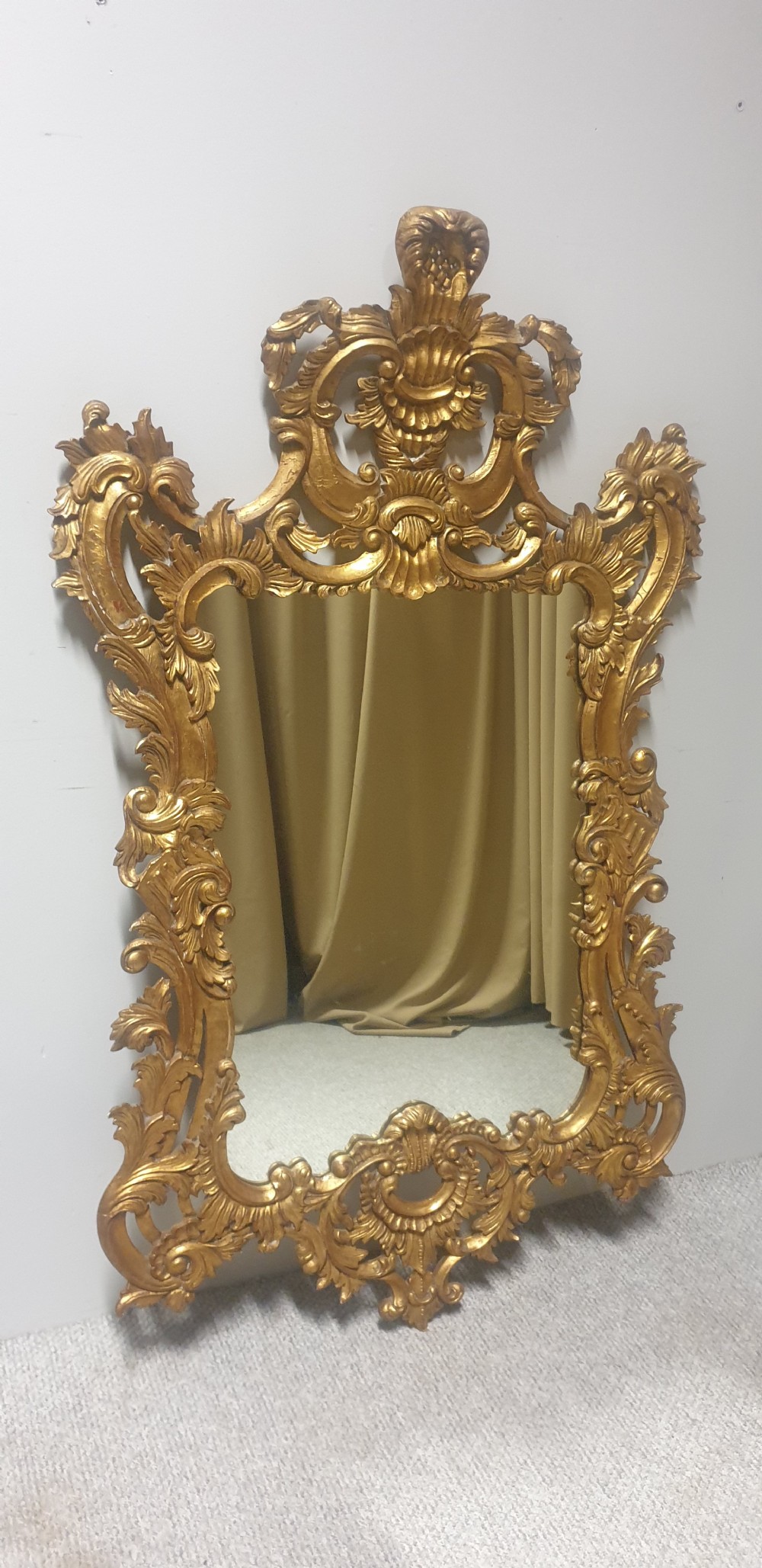 Large Carved Gilt Framed Wall Mirror View VI