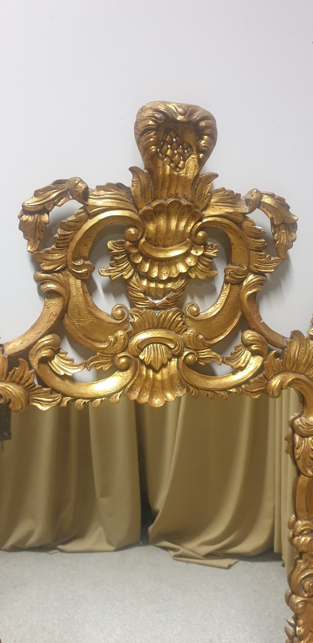 Large Carved Gilt Framed Wall Mirror View VII
