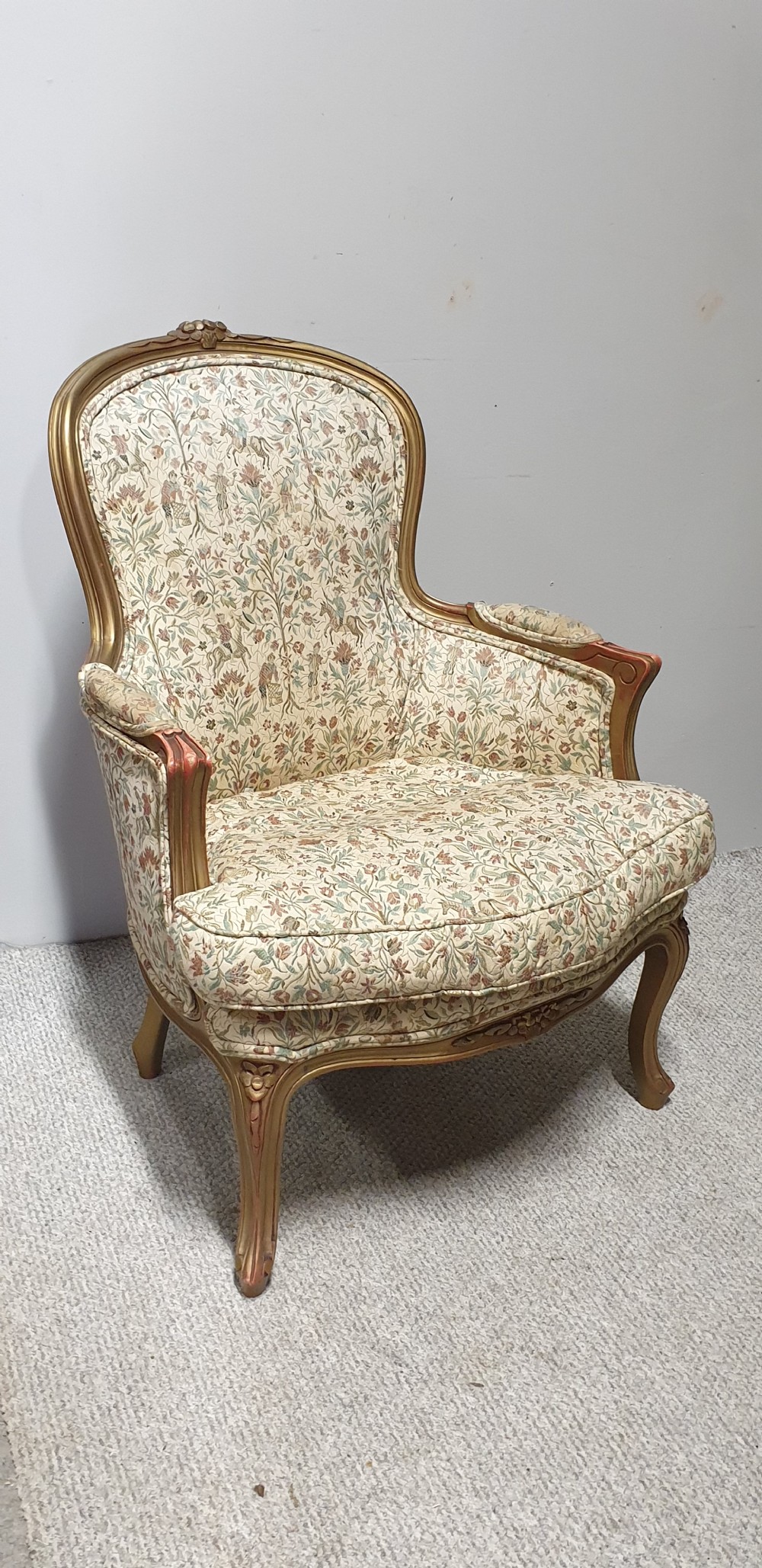 Pair French Tub Chairs View IV
