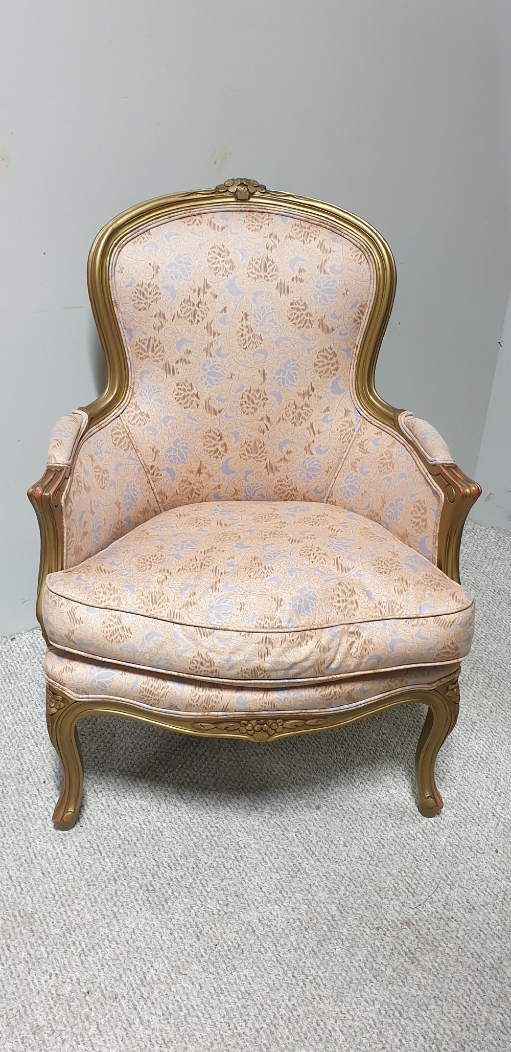 Good Pair French Tub Chairs
 View II