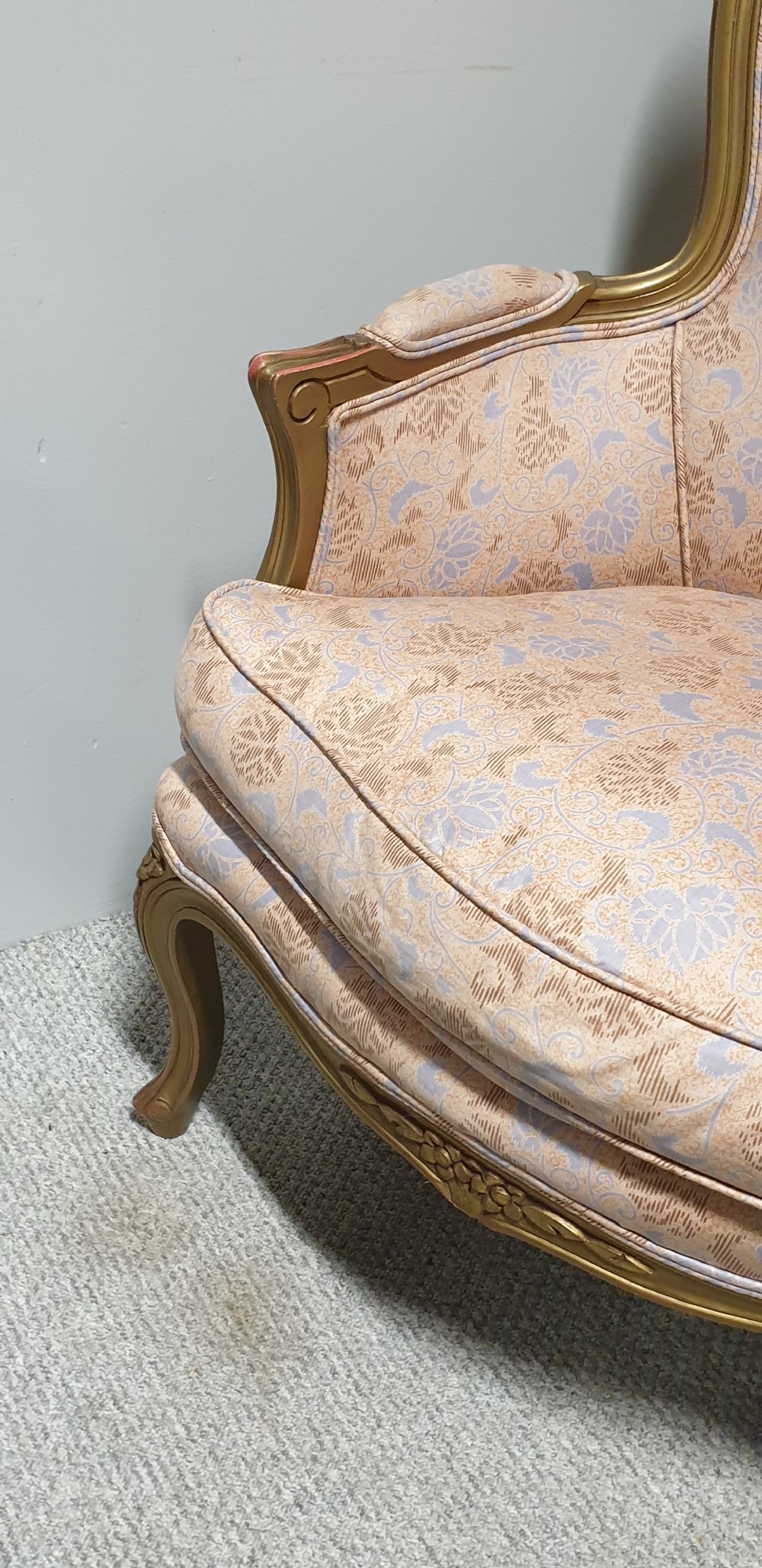 Good Pair French Tub Chairs
 View V