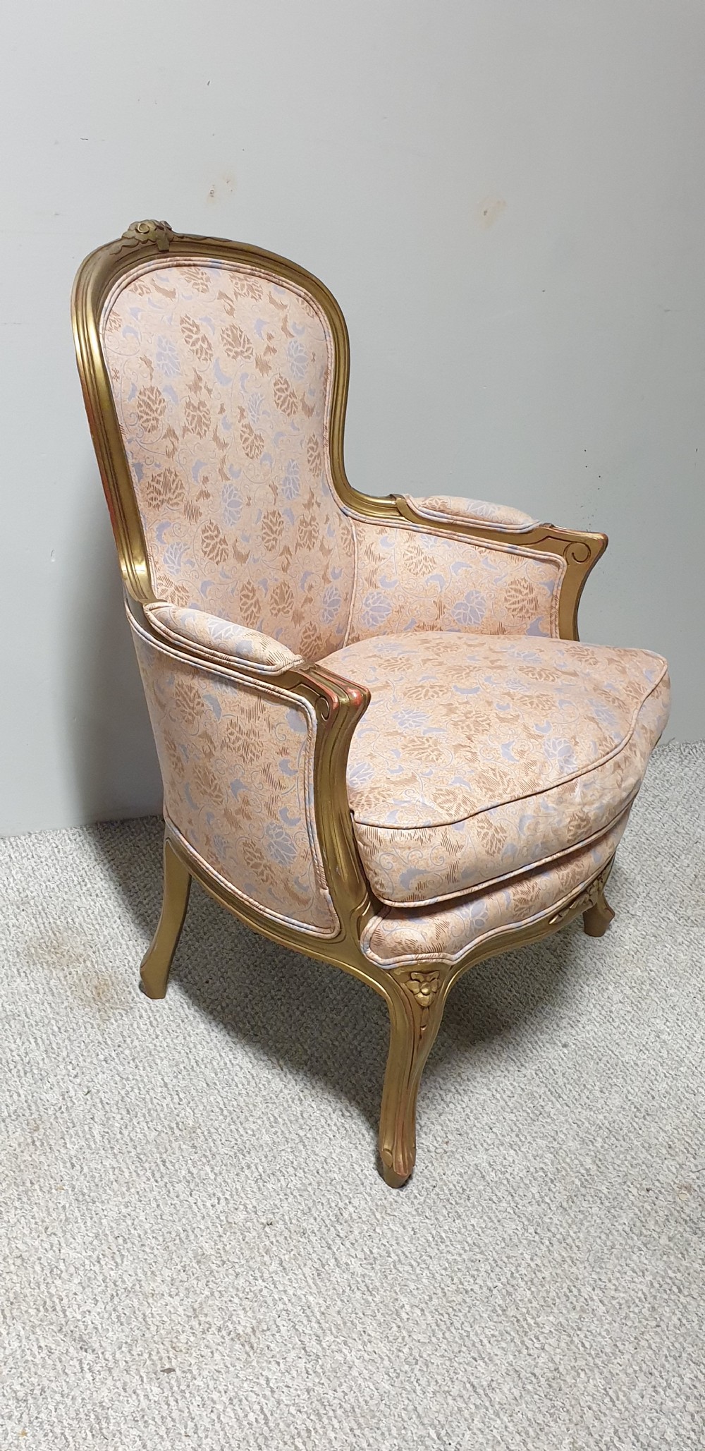 Good Pair French Tub Chairs
 View VIII
