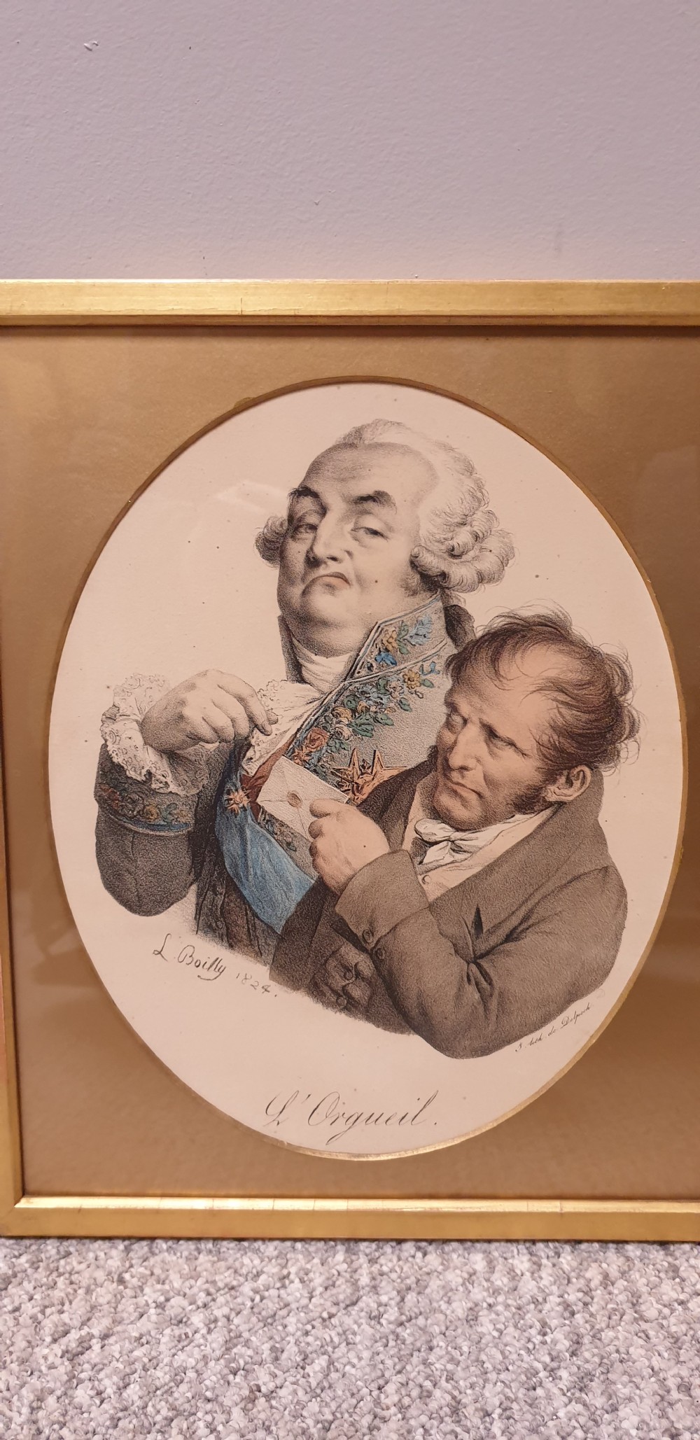 Three Regency Prints View V