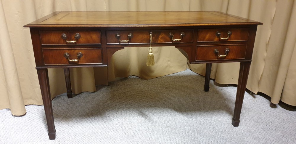 Superb Mahogany Freestanding Desk View III