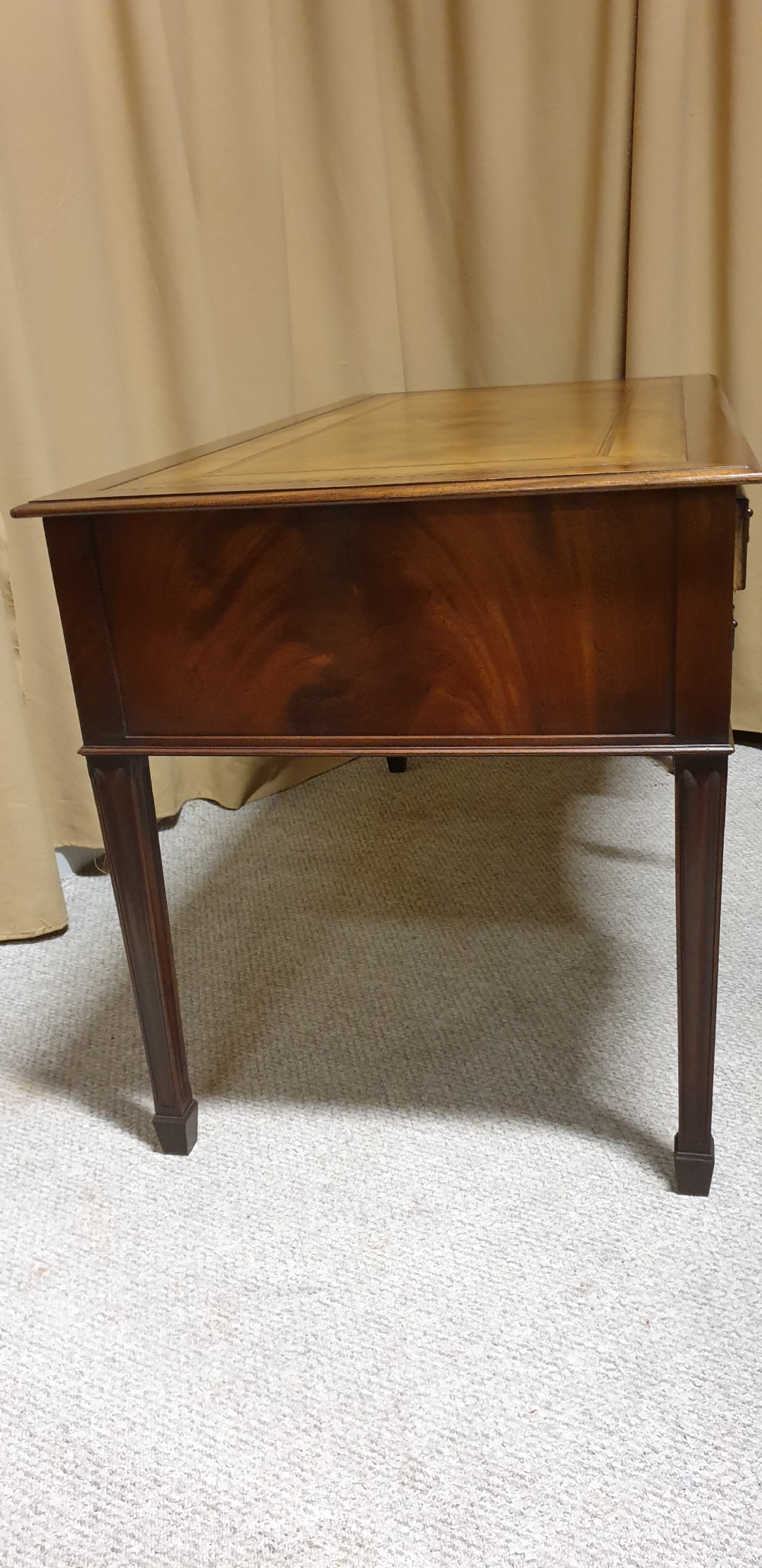 Superb Mahogany Freestanding Desk View VII