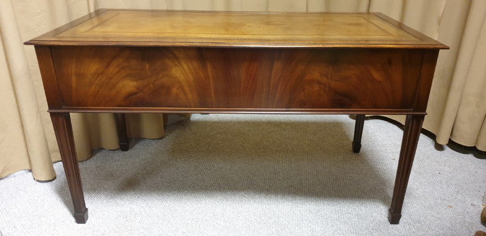 Superb Mahogany Freestanding Desk View VIII