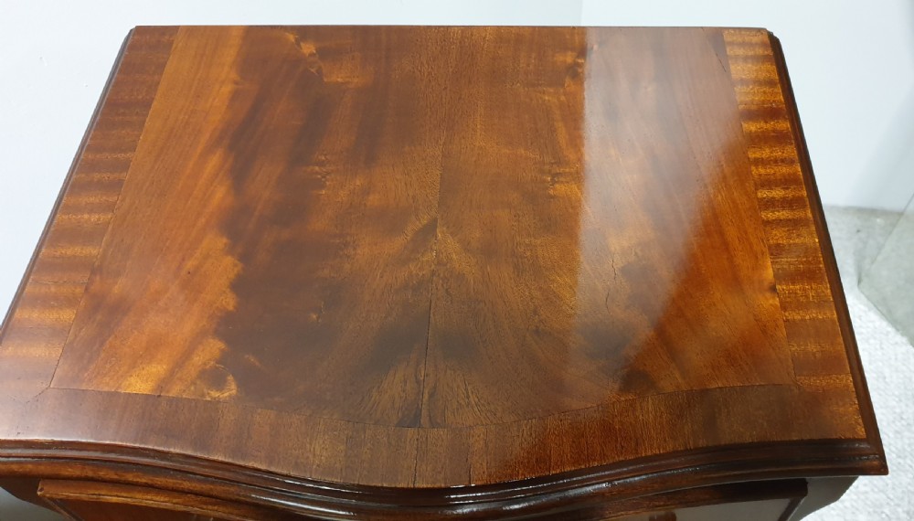 Pair Mahogany Bedside Chests of Drawers View VI