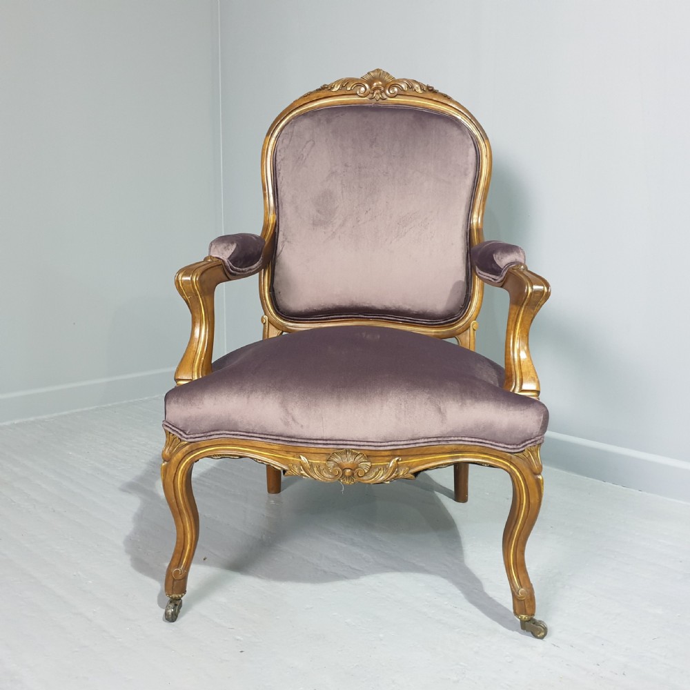 Top Quality Pair French Armchairs View X
