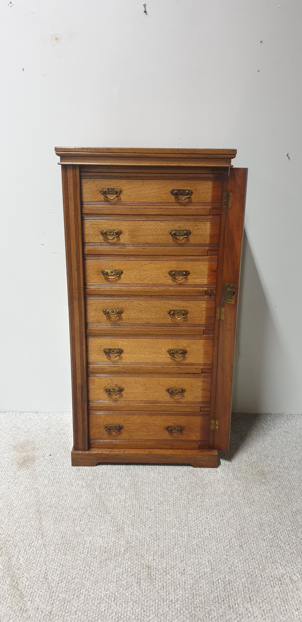 Victorian Wellington Chest of Drawers View VI