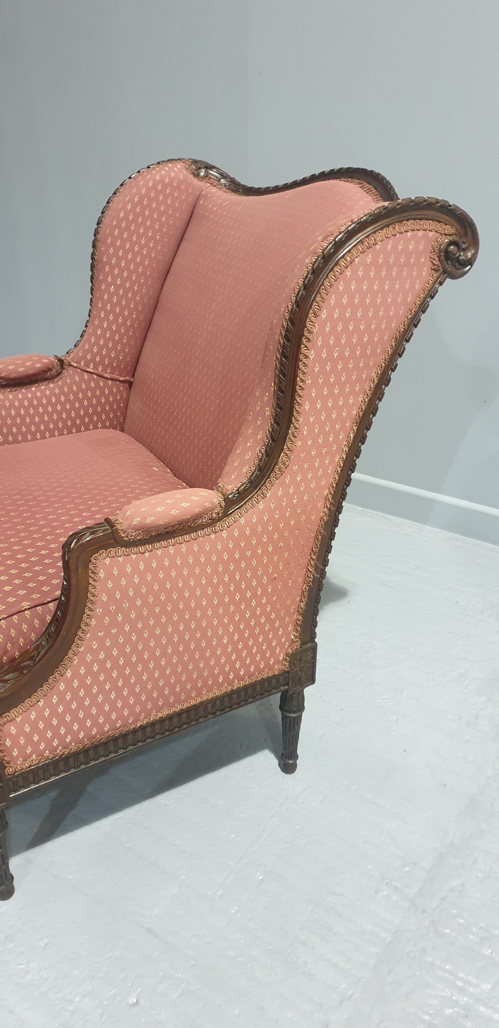 Superb Victorian Mahogany Day Bed View VII
