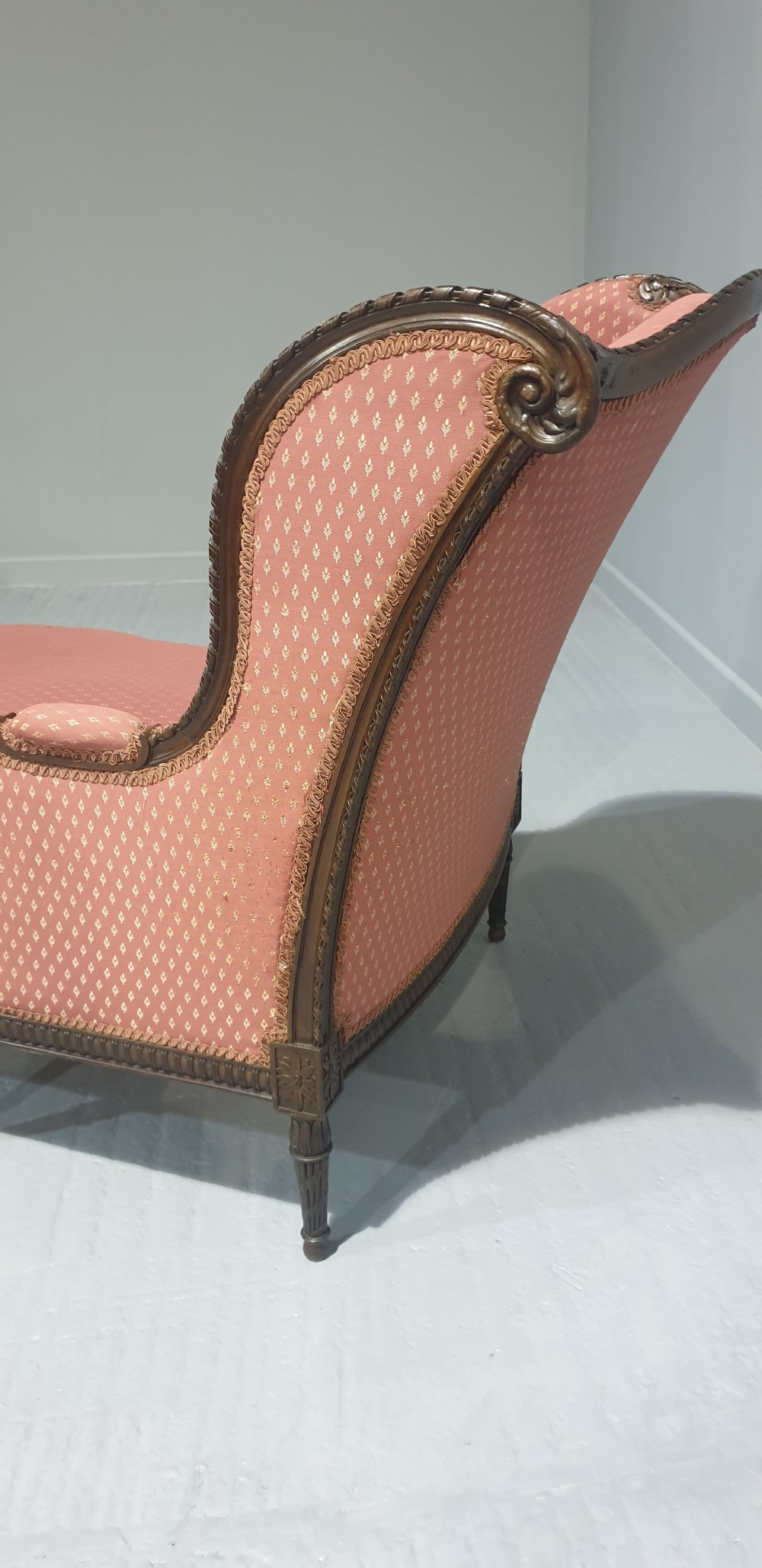 Superb Victorian Mahogany Day Bed View VIII