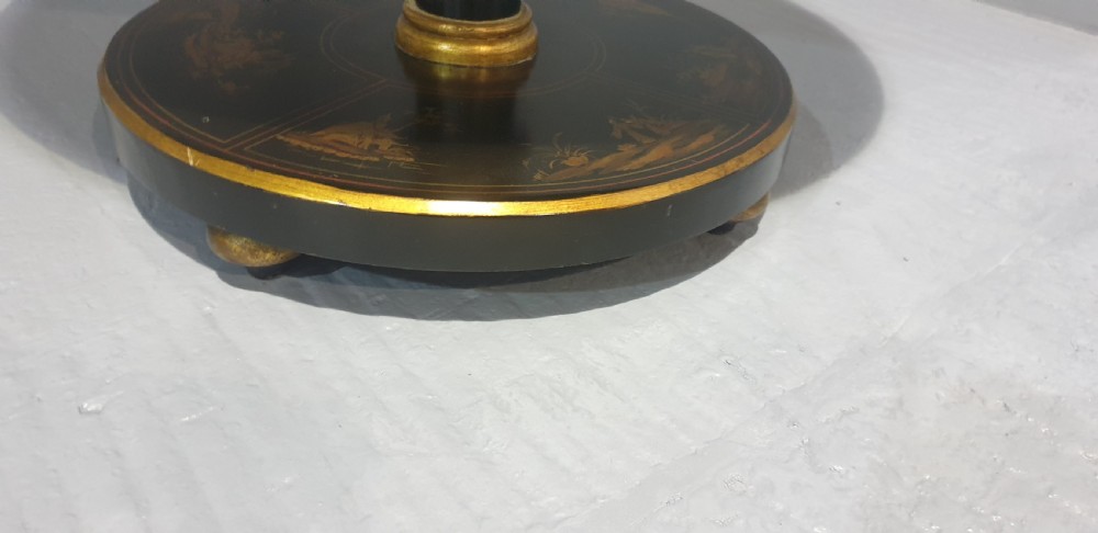 Superb Chinoiserie Laquered And Gilt Centre Table View IX