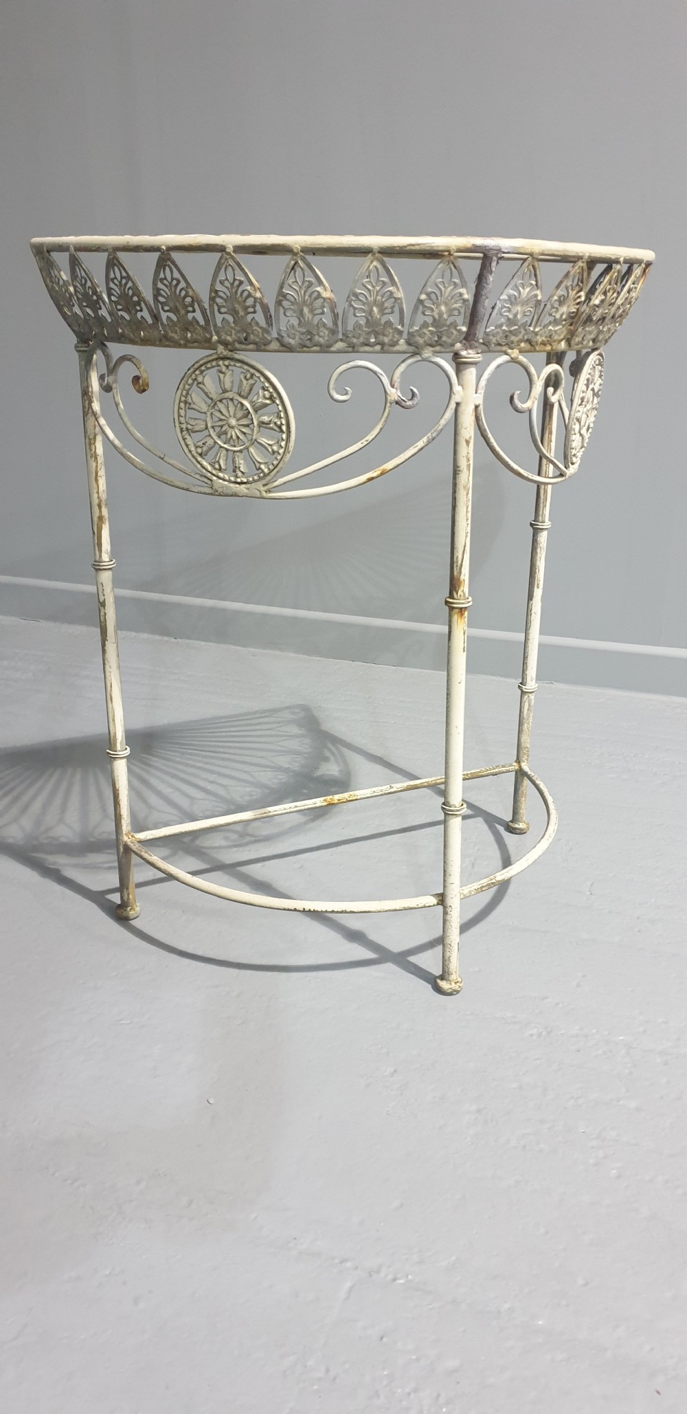 Pair French Metal Console Tables View VIII