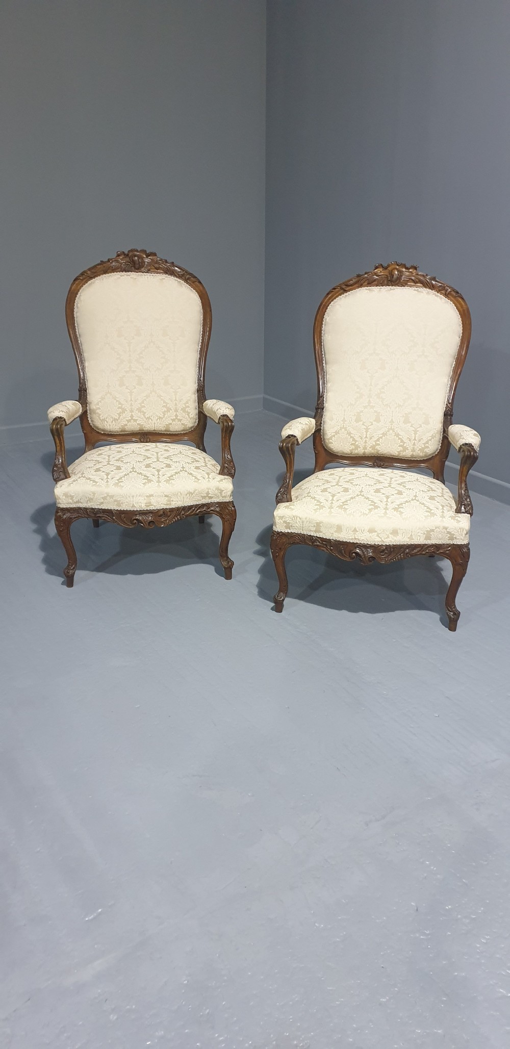 Super Pair French Armchairs View II