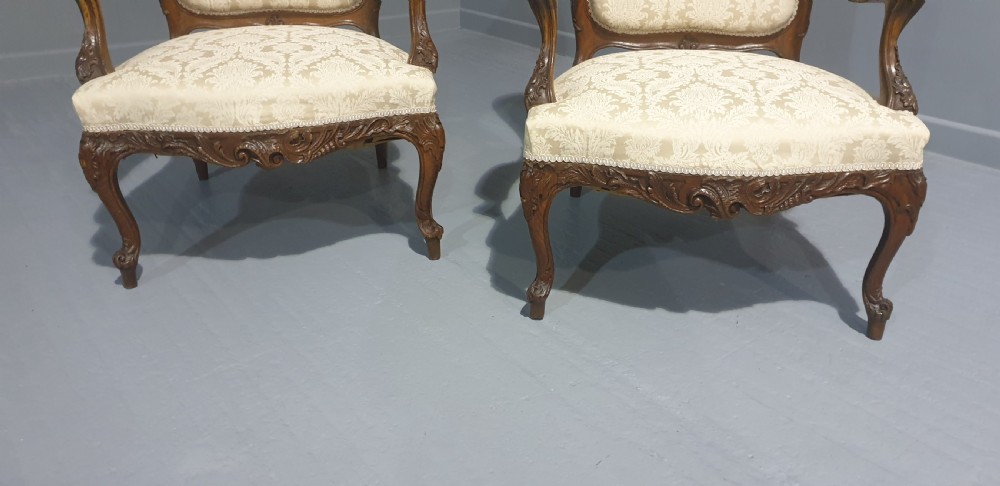Super Pair French Armchairs View III