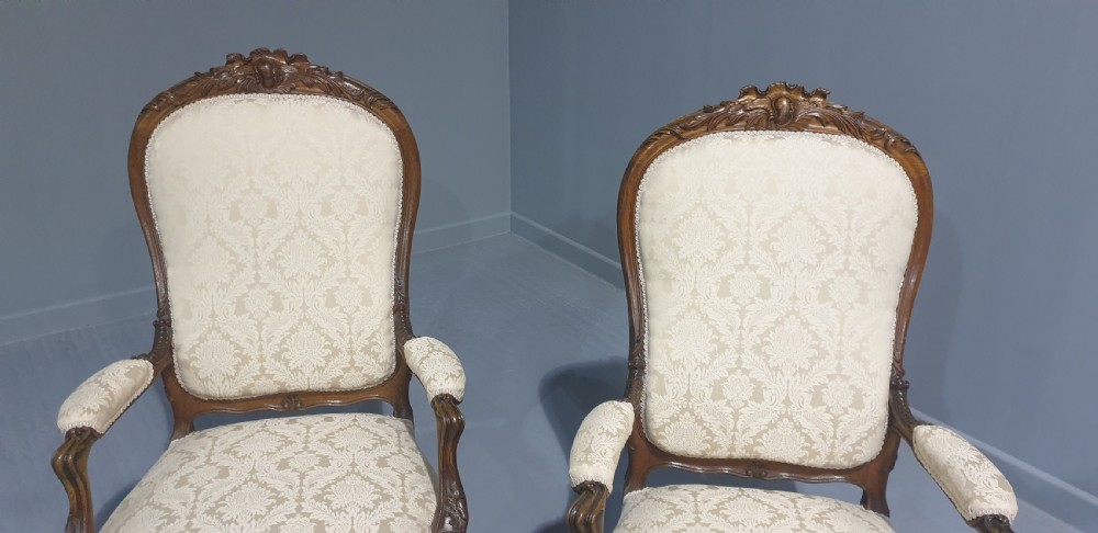 Super Pair French Armchairs View V