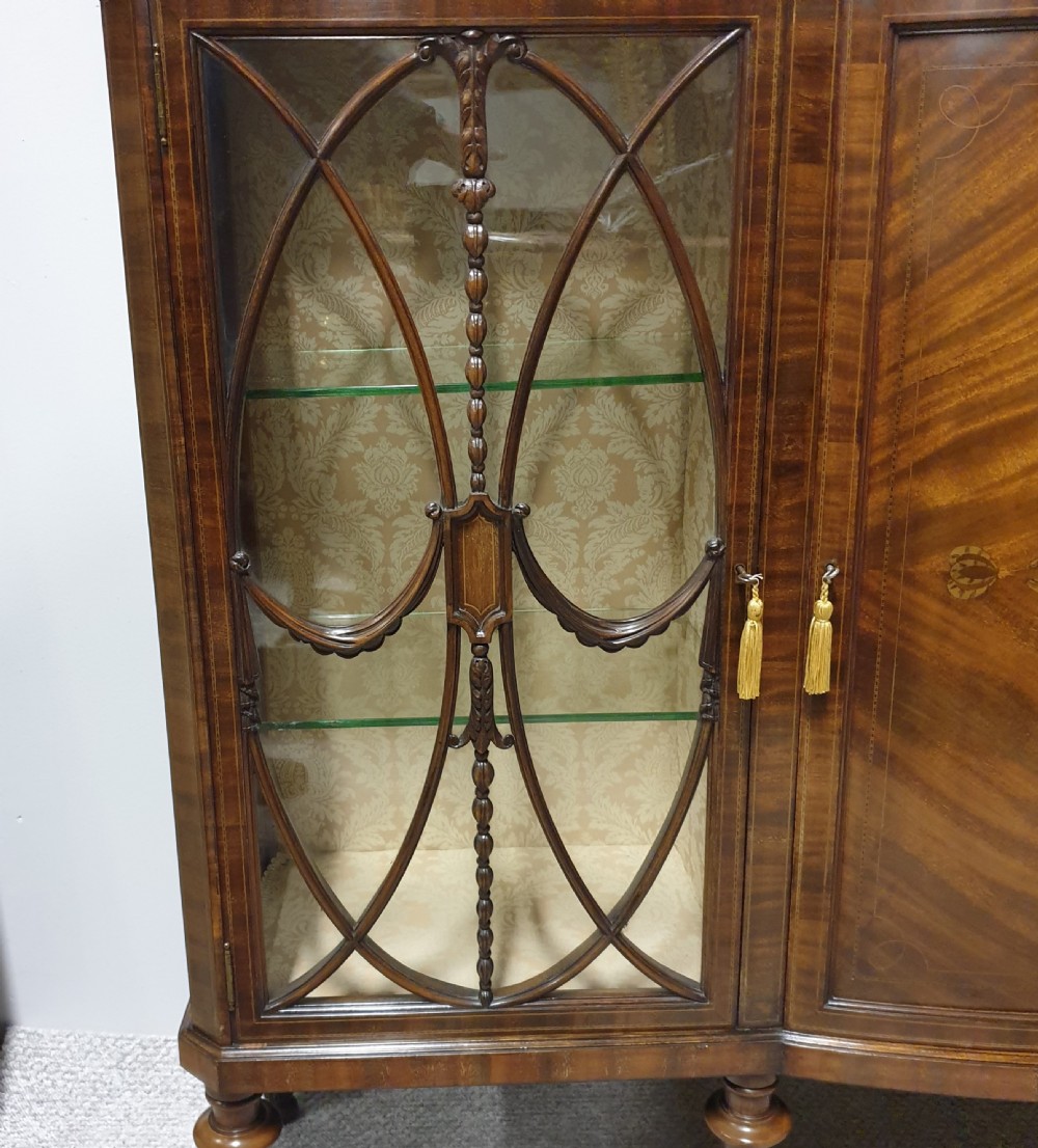 Excellent Quality Mahogany Inlaid Side Cabinet View II