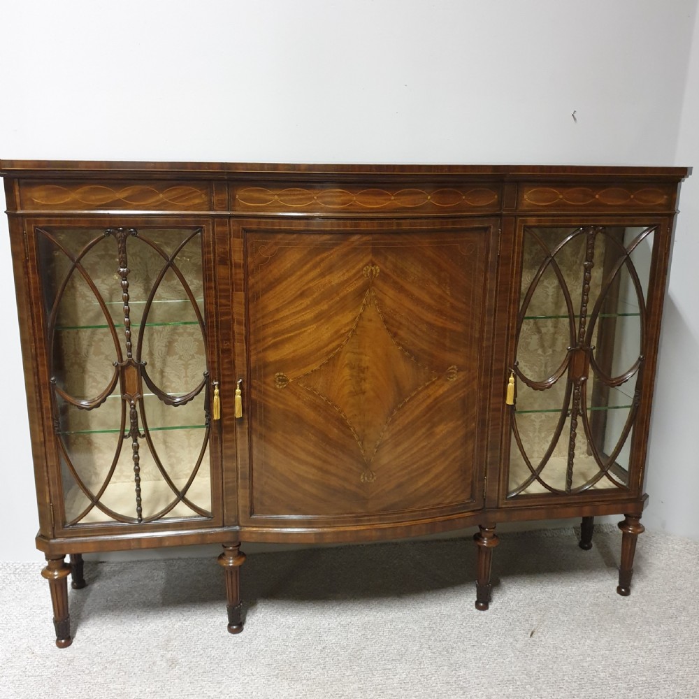 Excellent Quality Mahogany Inlaid Side Cabinet View III
