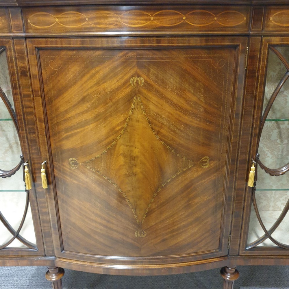 Excellent Quality Mahogany Inlaid Side Cabinet View IV
