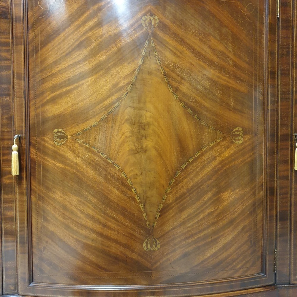 Excellent Quality Mahogany Inlaid Side Cabinet View VII