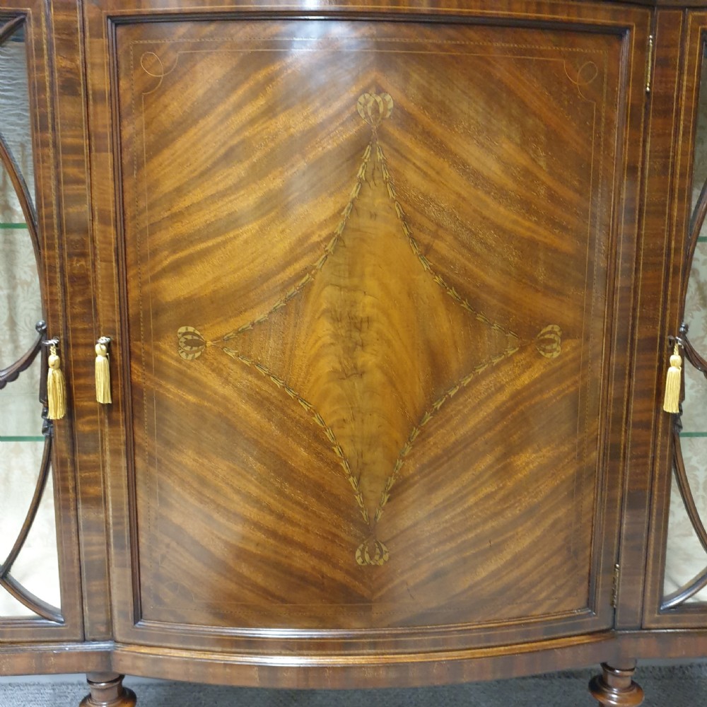 Excellent Quality Mahogany Inlaid Side Cabinet View IX