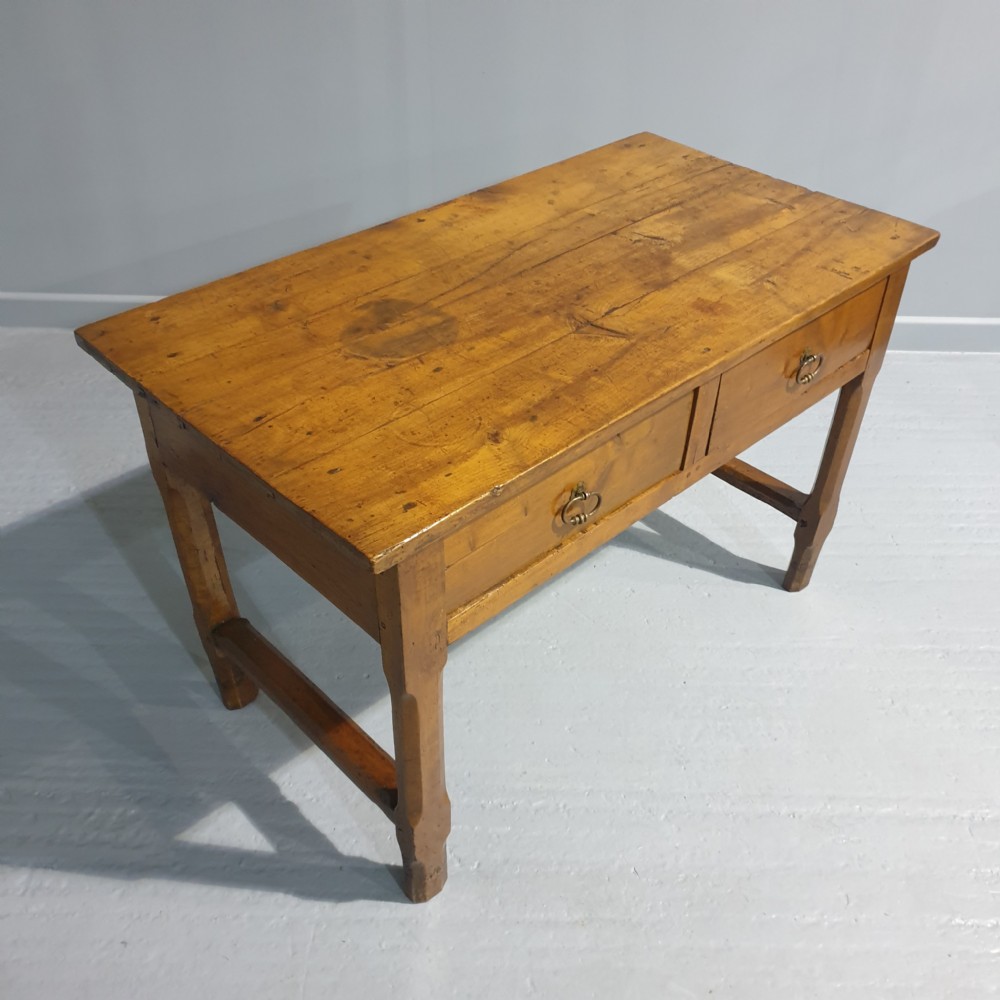 Super French Chestnut Side Table Server 