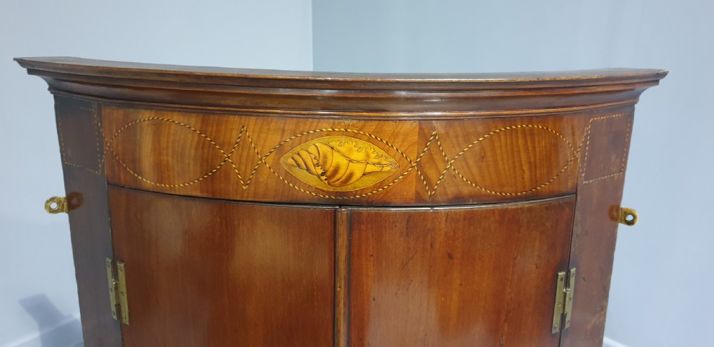Lovely Georgian Hanging Corner Cabinet View IV