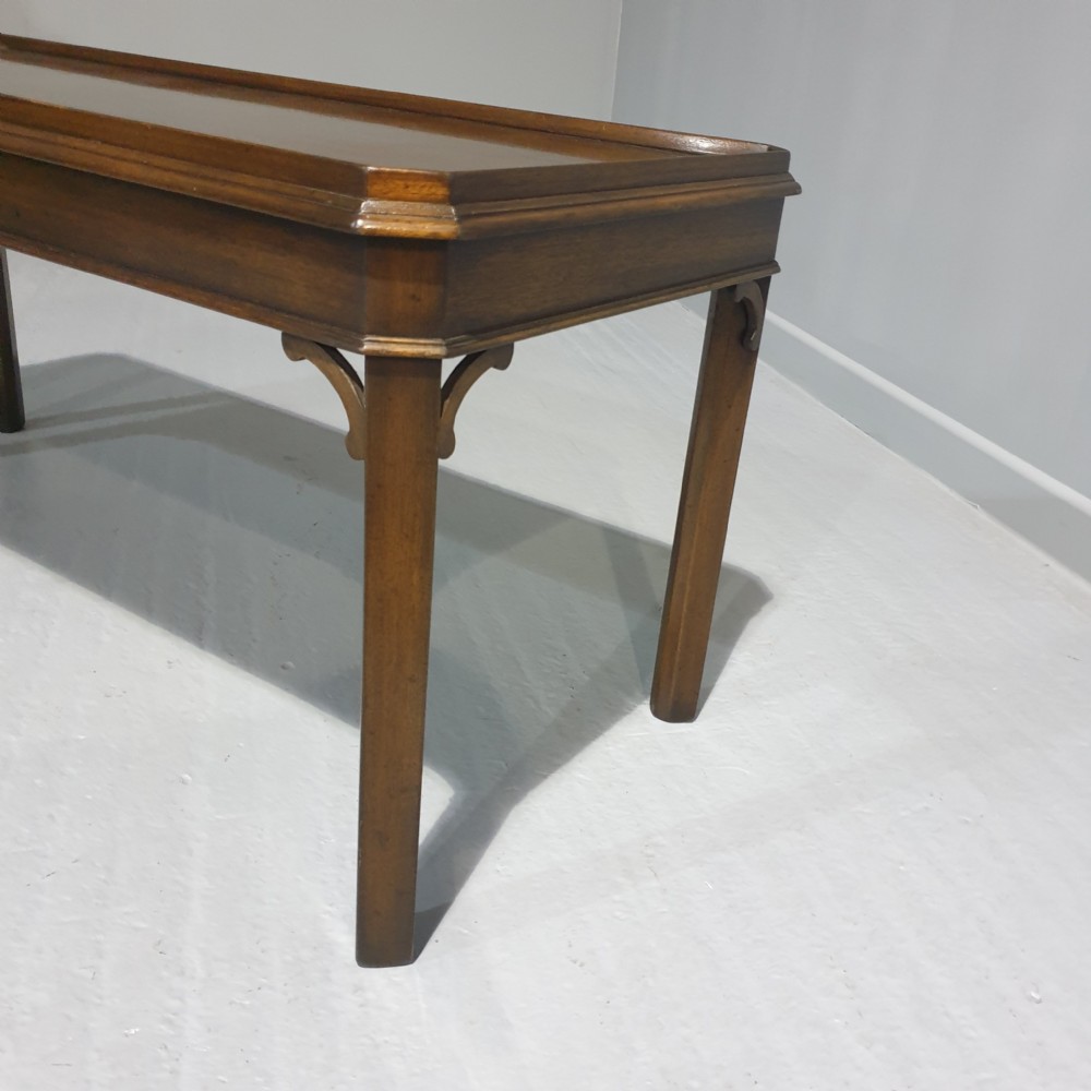Mahogany Coffee Table View III