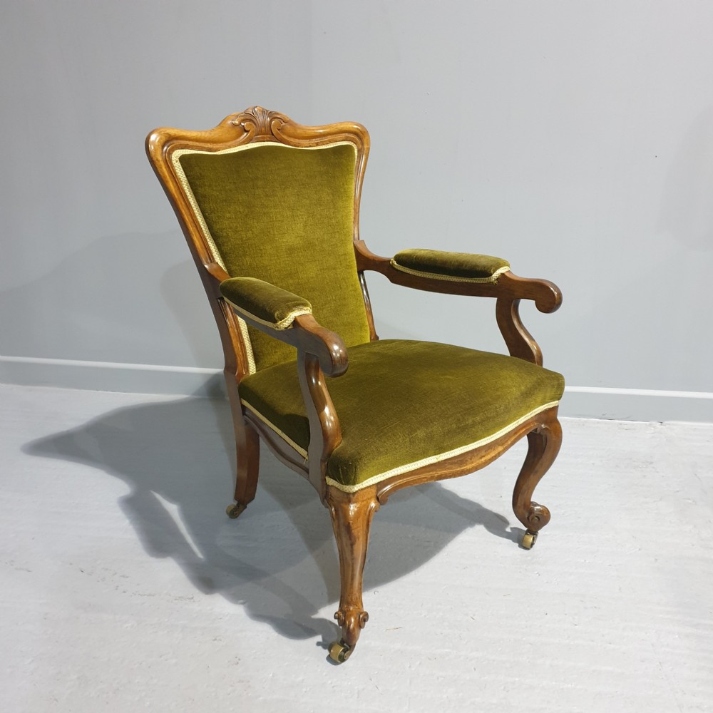 Fabulous Rosewood Library Chair